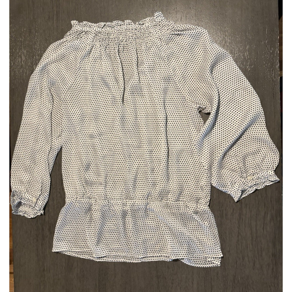 Ann Taylor Loft Women's Blouse 3/4 Quarter Sleeve Size M - Picture 2 of 5